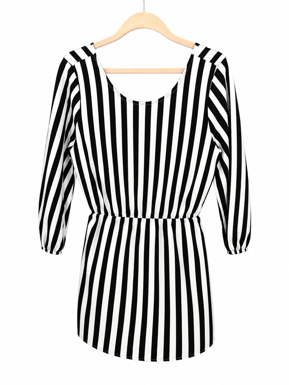Charlotte Russe Vertical Stripe Dress